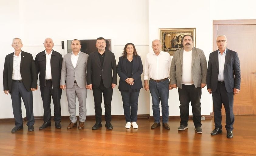 Abdulvahap Göçer, Veli Ağbaba Aydın Büyükşehir Belediyesi’ni ziyaret etti
