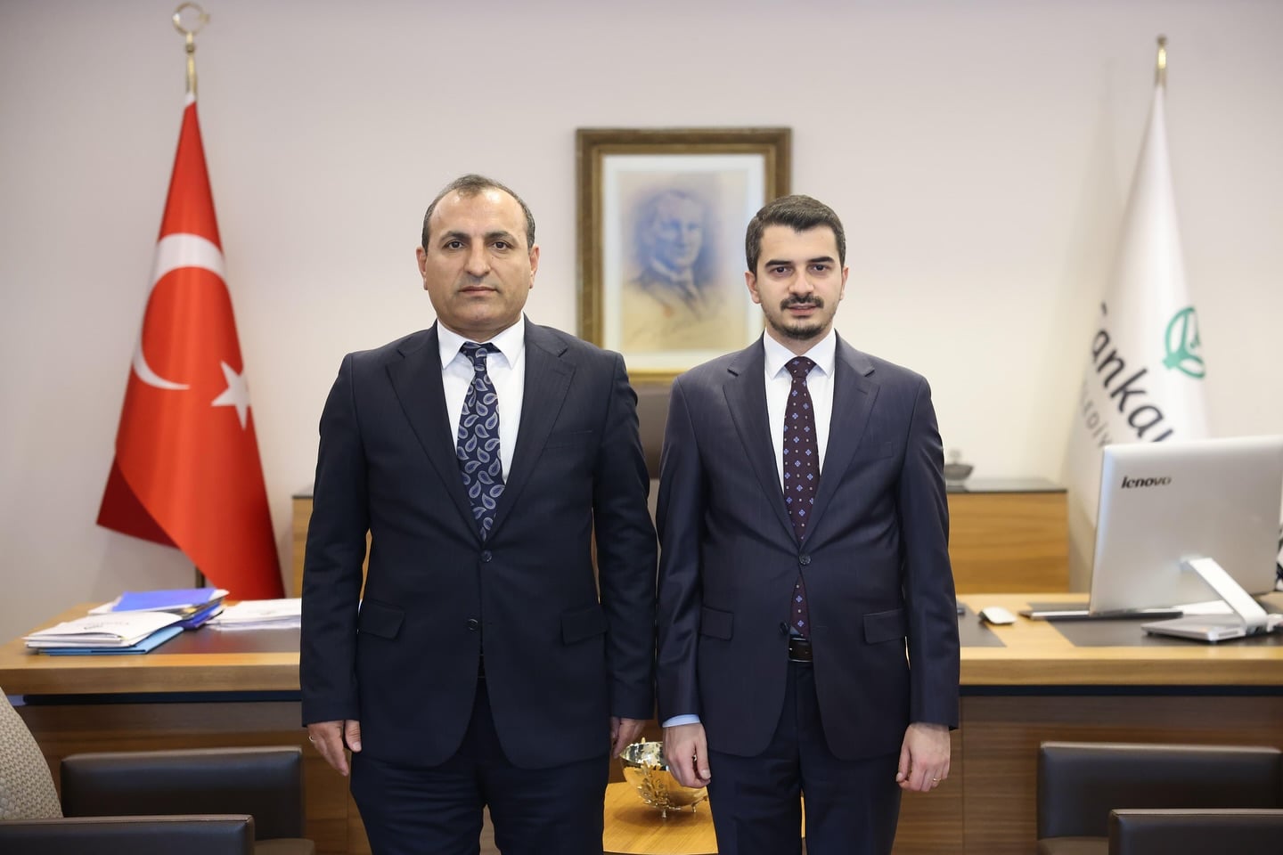 Başkan Göçer, Çankaya Belediye Başkanı Hüseyin Can Güner’i Ziyaret Etti