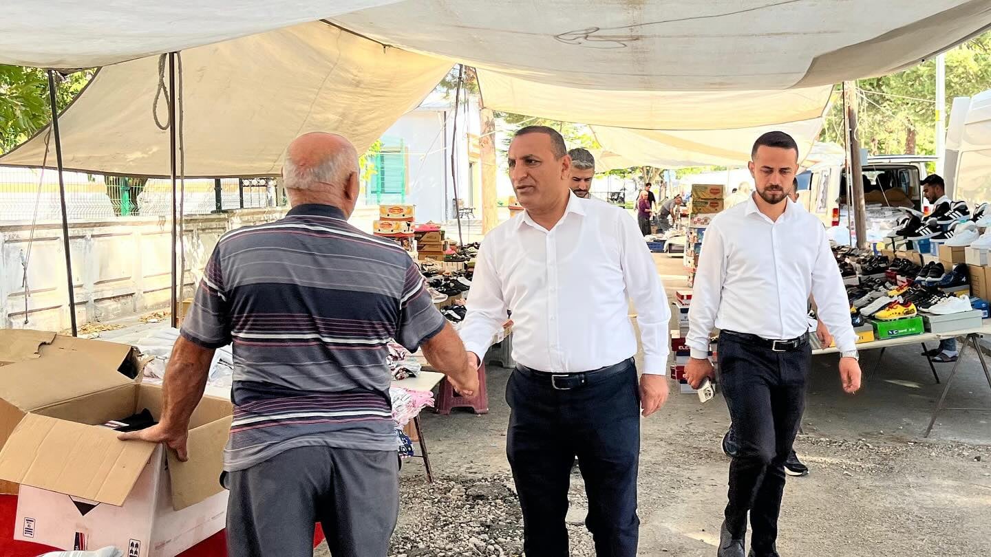 Pazar Ziyaretiyle Esnaf ve Vatandaşlarla Buluşma
