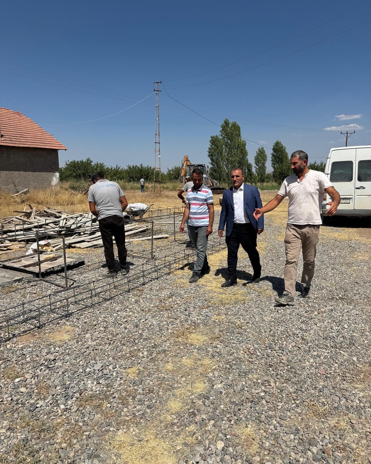 Bahçelievler Mahallesi Camisi Çevre Düzenlemesi İncelendi