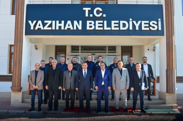 MASKİ Genel Müdürü Sinan Çetin’den Yazıhan Belediyesi’ne Ziyaret