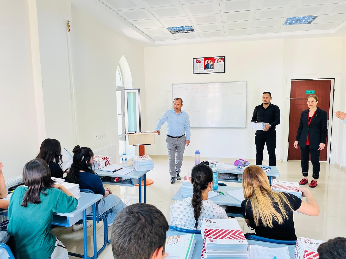 Başkanımız Yazıhan’da Öğrencilerle Buluştu: Eğitime Destek Mesajı